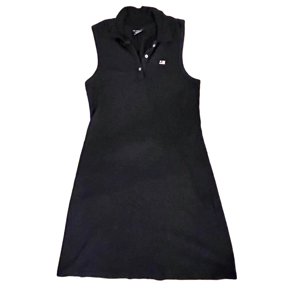 Polo Jeans Co. Made in USA Sleeveless Polo Dress Navy Girls Size XL ladies XS
